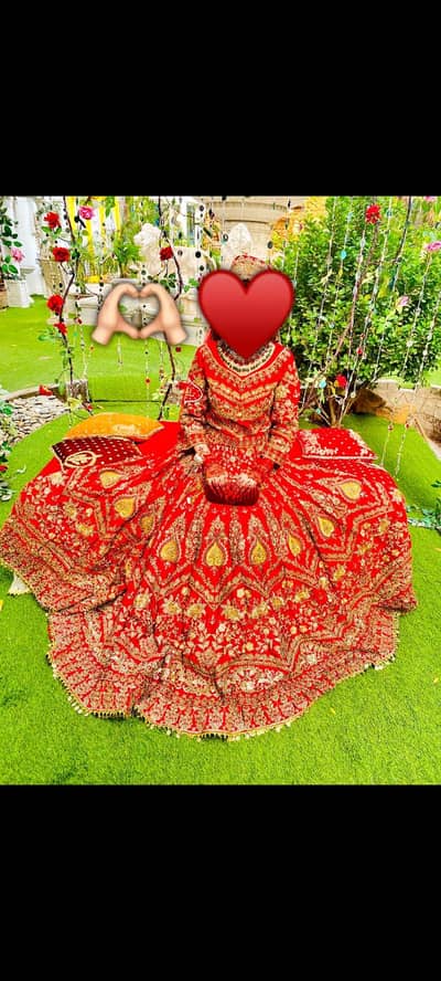 bridal lehnga by Kashees