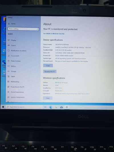 Dell Inspiron Core i5 8th Gen