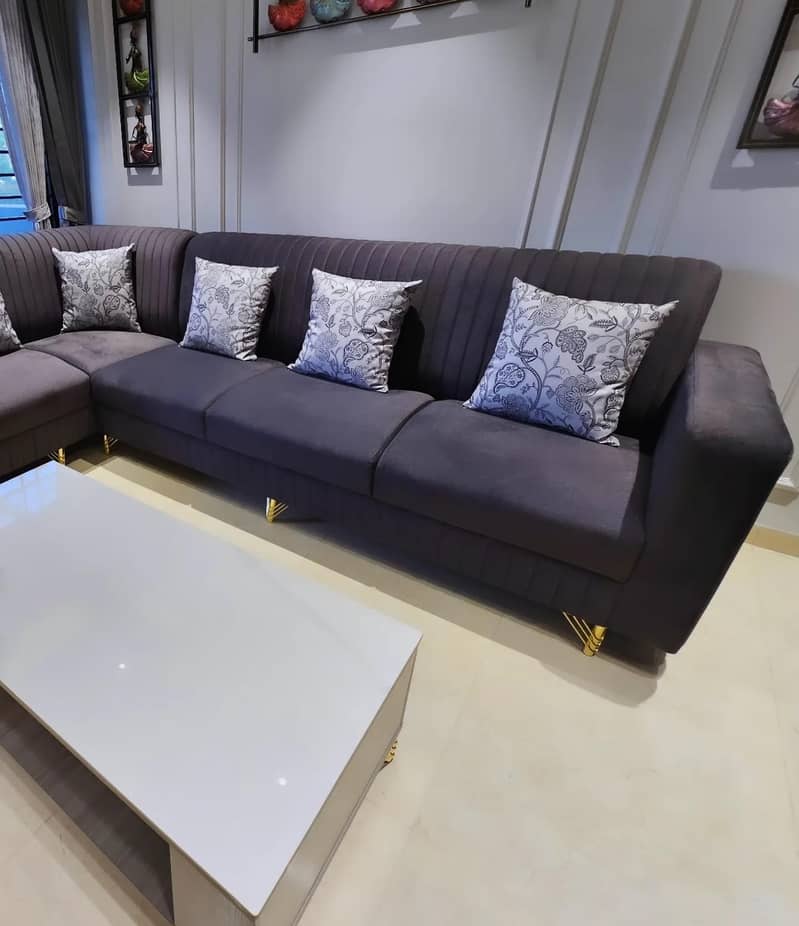 sofa set (L shape) 1
