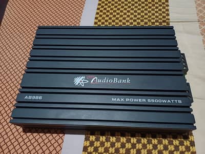 Audibank Amplifier 4 channel 5500W