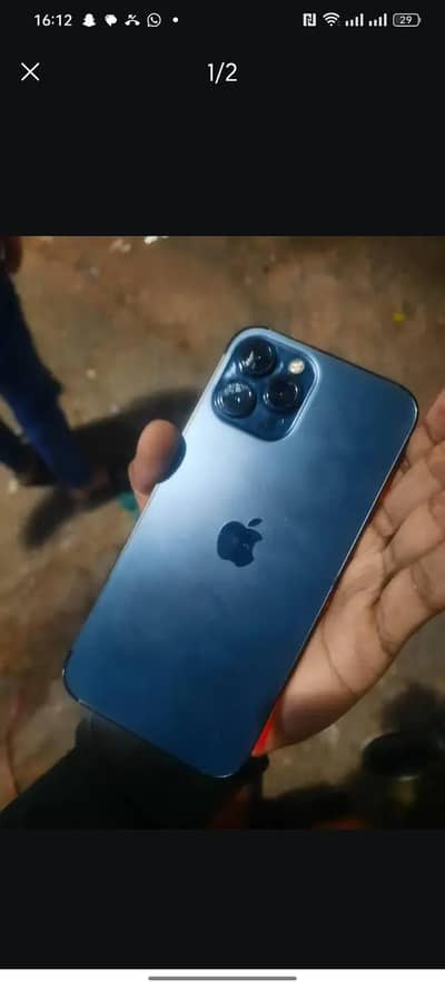 iphone 12promax 512gb dual physical approved