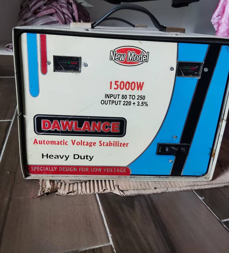 Automatic Stabilizer 15000w 0