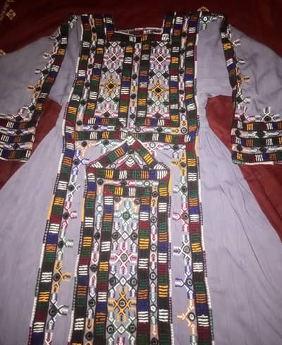 balochi dress handmade