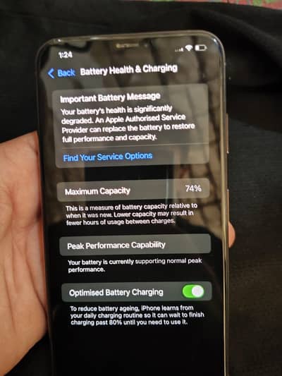 Iphone xsmax pta approved 256gb