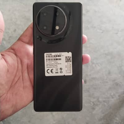 Techno Camon 30S Black Color 8 month Warinty 10/10 conditions