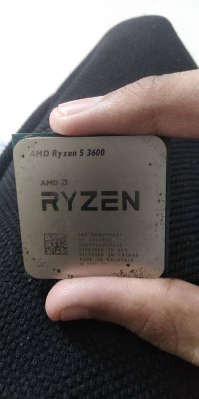 Ryzen 5 3600 and 8gb ddr4 ram for sale