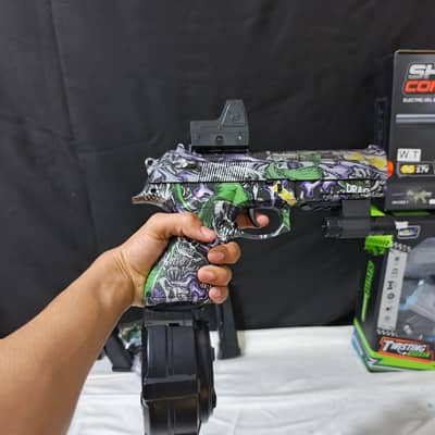 Automatic Rechargeable Electric Gel Blaster Gun/Nerf Gun/elite/ToyGun