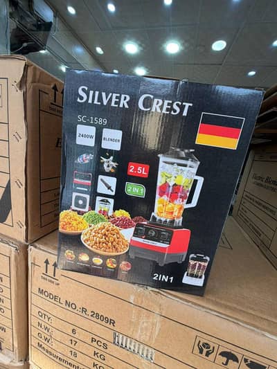 Silver Crest Blender Machine (4500w) high performance chopper