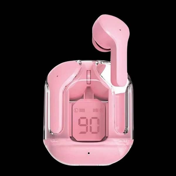 Usa Original Stock Transparent Digal Screen Earbuds