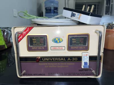 Universal A-30 Voltage Stabilizer 3000 Watts