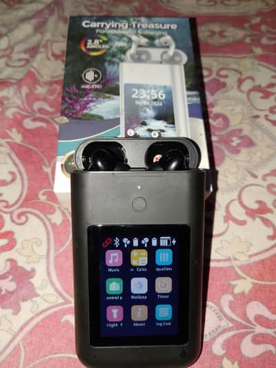 Carrying Treasure  portable audio & charging