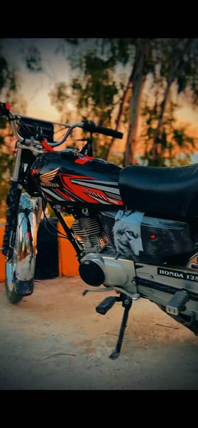Honda 125 2024 double Saman unregistered