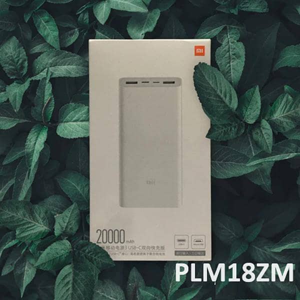 PACK OF 2 PCs Authentic USA Original Xiaomi Mi Power Bank 20000mAh Capacity, 18W/22.5W Fast Charging POWERBANK (Quick Charge 3.0 & USB-C powerbank  PD Support High-Speed Travel Power Solution power bank for iPhone, Samsung, & More This POWER BANK