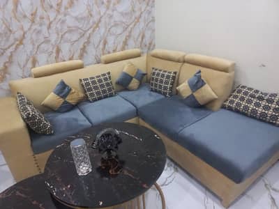 L shape 5 seater sofa