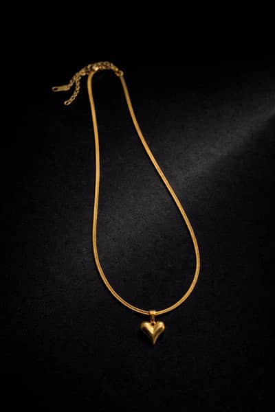 beautiful trending heart necklace with reasonable price 