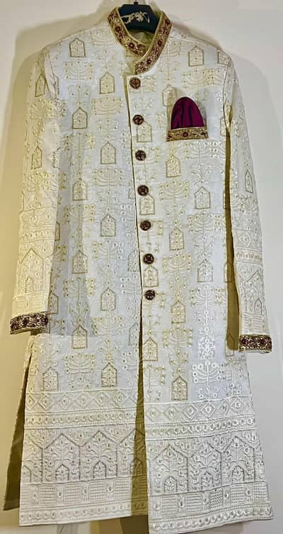 Full set with qameez shalwar shehrwani shoes pagrhi