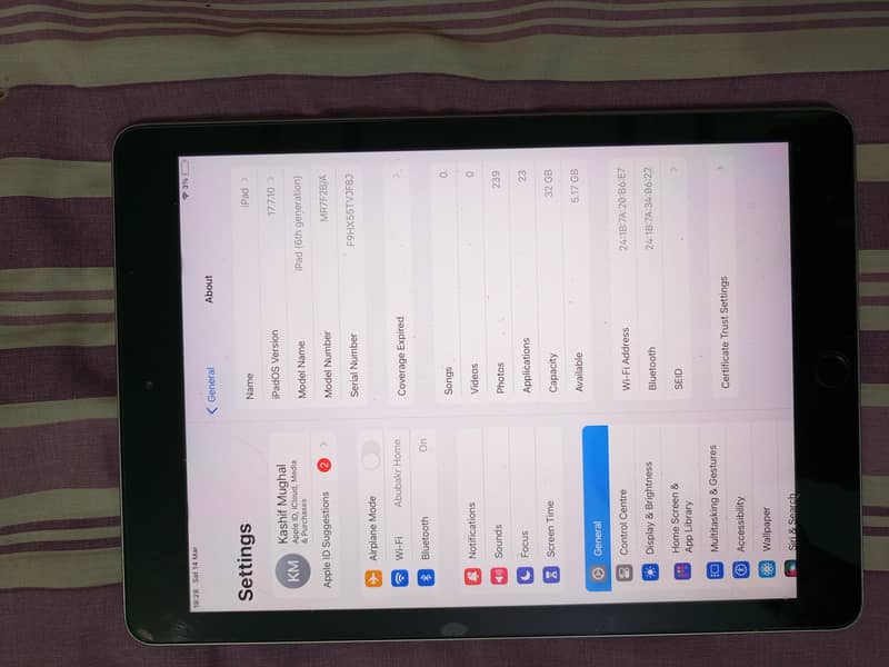 ipad 6 generation 2