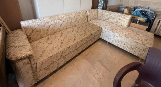 Brand New Untouch L Shape Sofa