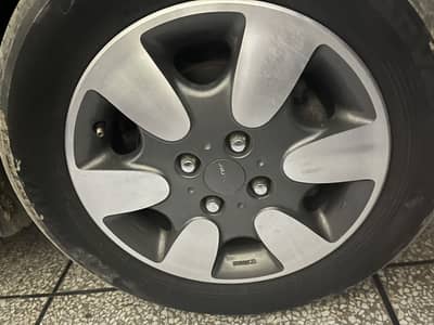 15 inch rims japani in new condition
