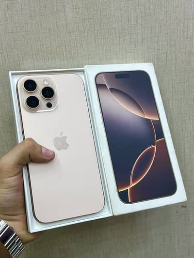 Iphone 16 pro max wth box
