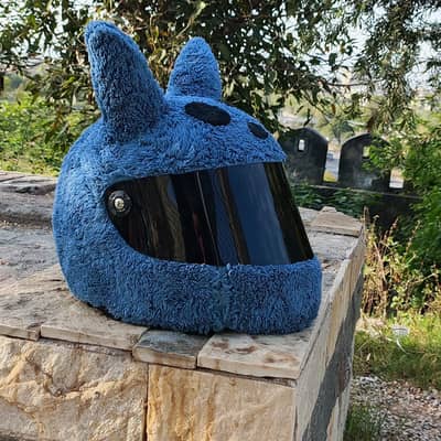 Helmet, Bike Helmet, Stylish Helmet, Blue Helmet