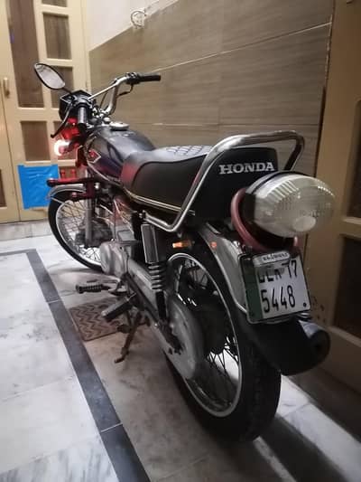 Honda CG 125 2017 model black edition