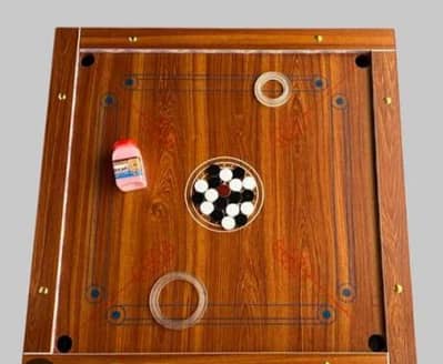 Original coconut wood carrom board