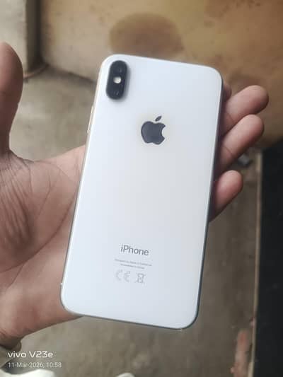 iPhone x pta approved 64gb.
