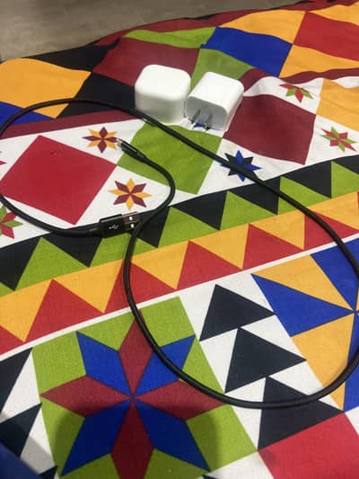 iPhone charger and led