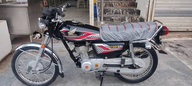 Honda CG 125 Karachi Number 24 Model