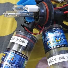 9007 ( L/H ) Xenon bulbs 6000K 55W pair