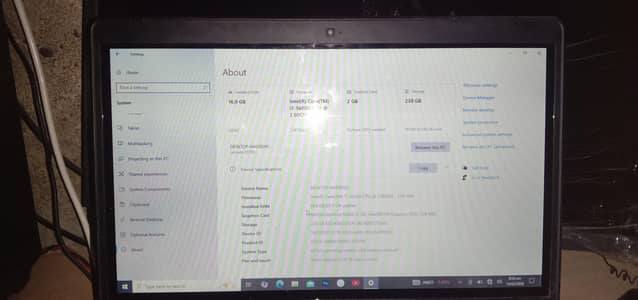 Dell laptop 16gb ram  2 graphic card