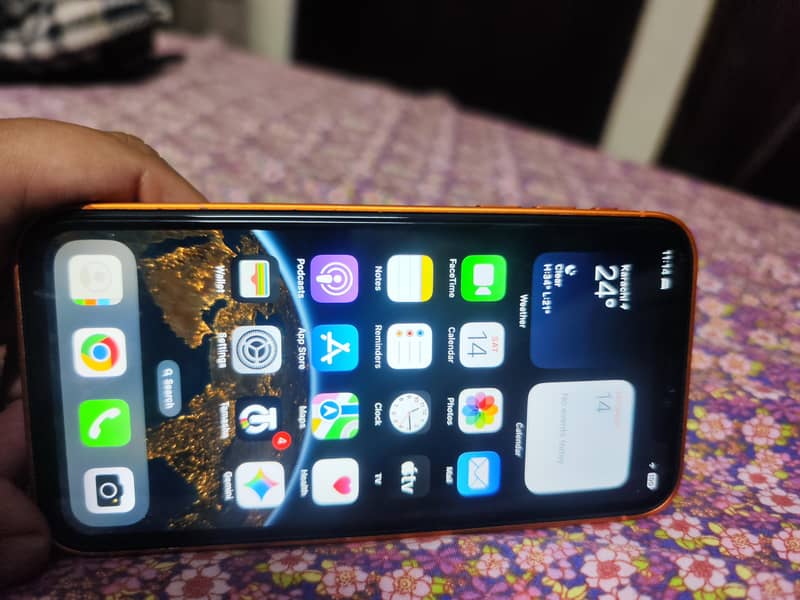 Iphone XR 128 GB converted to Iphone 17 pro max orange color - Mobile ...