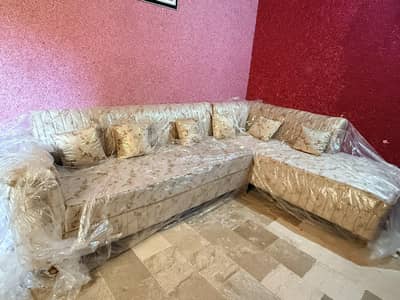 Brand New Untouch L Shape Sofa Urgent Sale