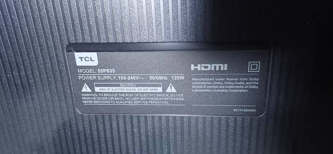 TCL LCD 55