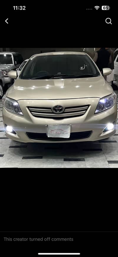 Toyota Corolla GLI 2010