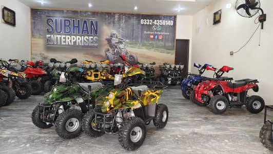 Box Pack 70cc Kids Petrol Atv Quad Bike Delivery In All Pakistan