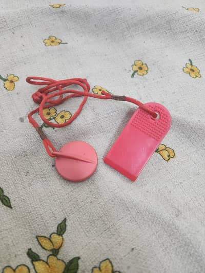 Treadmill safety key