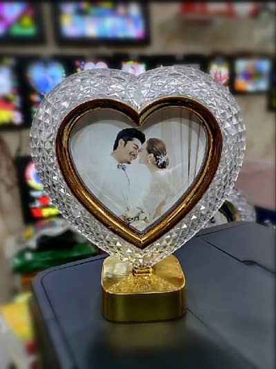 Decor Haven Oval Tablelamp - Moon Light Side Table Lamp