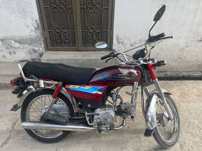 Honda CD 70 2013 model 2014 registered