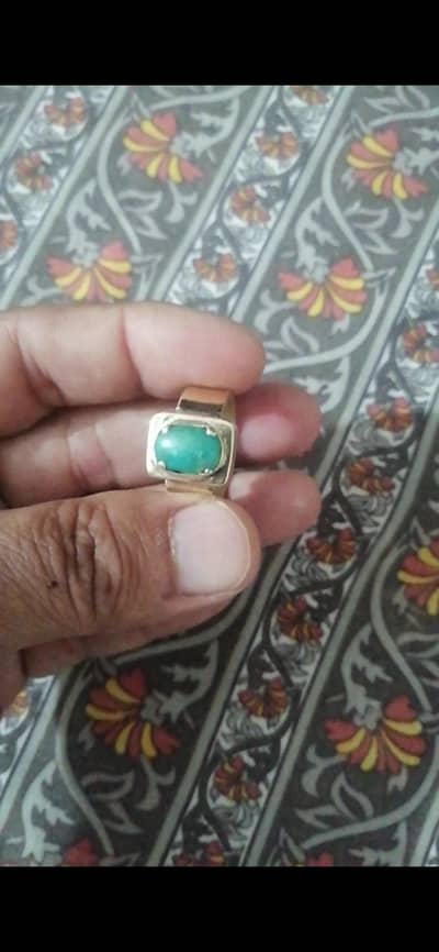 old mine hussaini feroza ring in brass