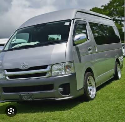 I need driving job on hiace