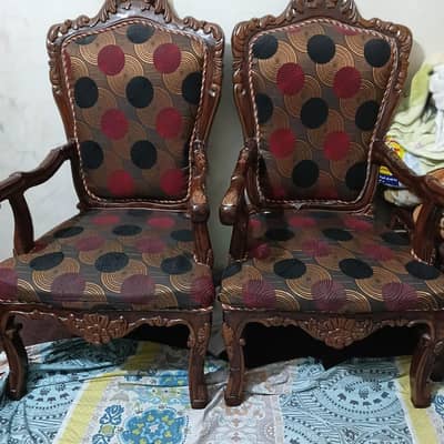 2 chairs in neat condition