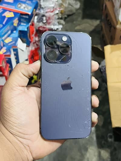 14 Pro 128 Gb jv 10/10 just Back Brack Watrpack