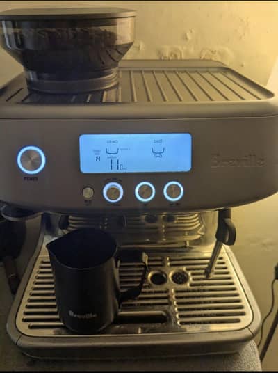 Breville Sage the Barista Pro BES878BSS Espreso Coffee Machine Grinder