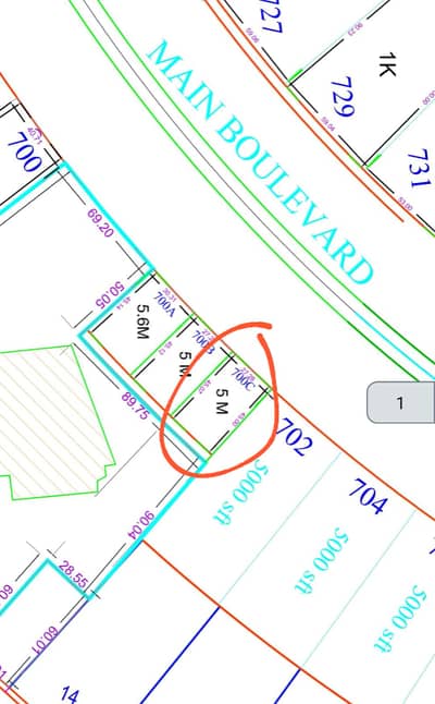 5 Marla Plot, Main Boulevard, Block-P, New City Phase-2