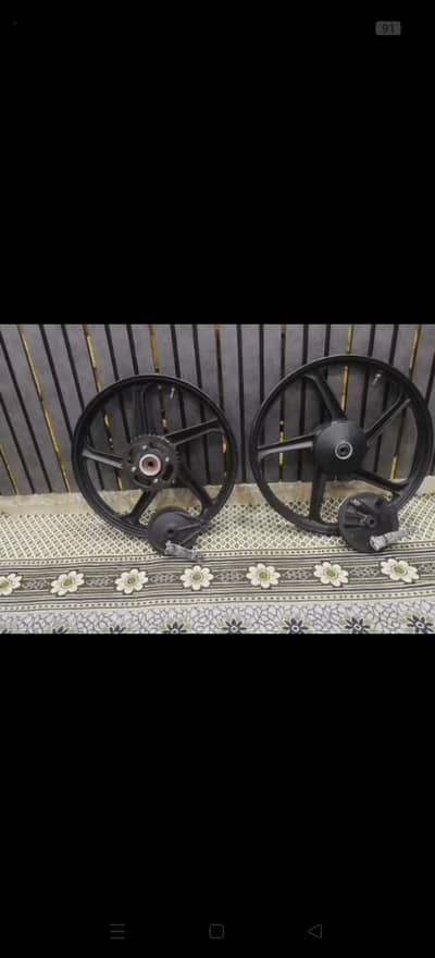 alloy rims honda cg125