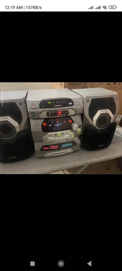 Panasonic Home. Theater. Bluetooth+usb+aux all workig