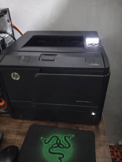 hp laser jet pro 400 M401n Printer for sale good condition all ok