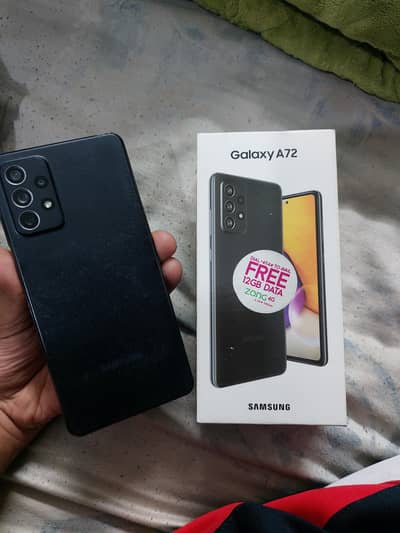 Samsung A72 Dual Sim PTA Approved. Good Condition